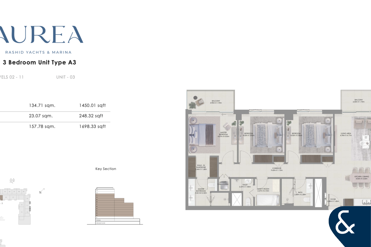 3 bedrooms Apartment in Mina Rashid, UAE No. 109210