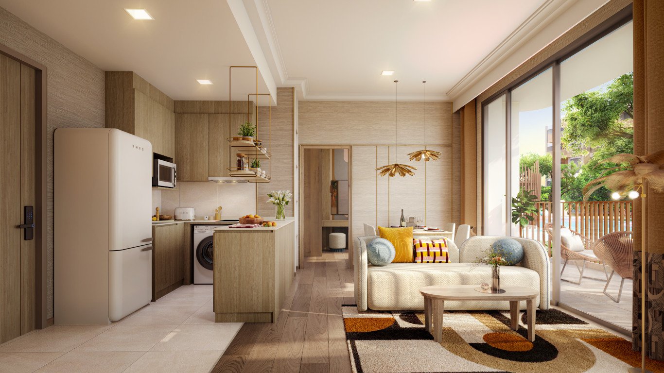 3 dormitorios apartamento en venta en Phuket, Southern Thailand, Thailand № 33391