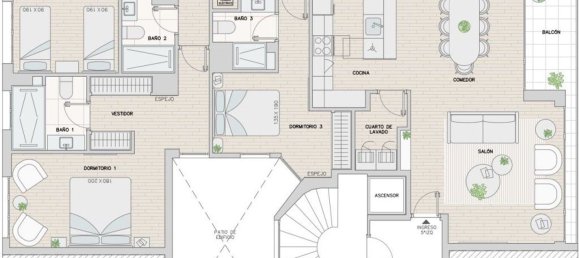 3 bedrooms Apartment in Madrid, Spain No. 92823 8