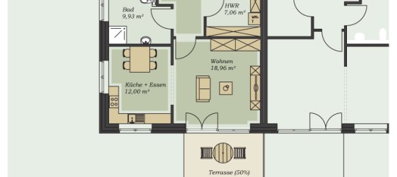 2 Schlafzimmer Wohnung in Nordfriesland, Germany, Nr. 82353 2