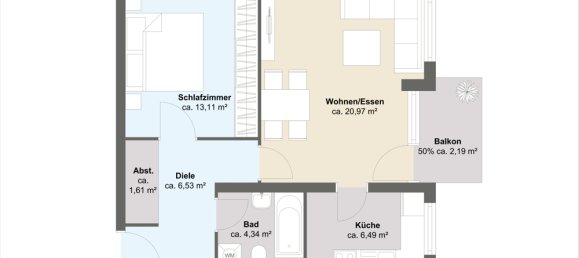 Apartamento de 2 habitaciónes en Hameln-Pyrmont, Germany No. 130046 16