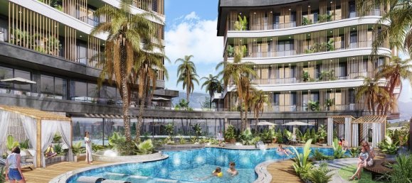 2غرفة شقة في Oba, Turkey رقم 40924 2