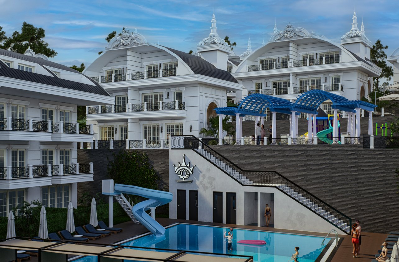 Villa 2+1 in Alanya, Turkey, Nr. 33770