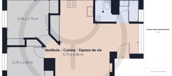 2 Schlafzimmer Wohnung in Sainte-Savine, France, Nr. 248957 6