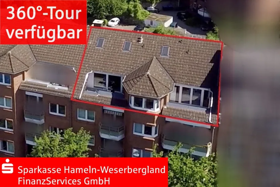 Пентхаус с 3 комнатами в Хамельн-Пирмонт, Германия № 282712