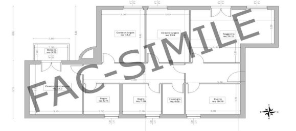 5 rooms Apartment in Terno d'Isola, Italy No. 6725 26