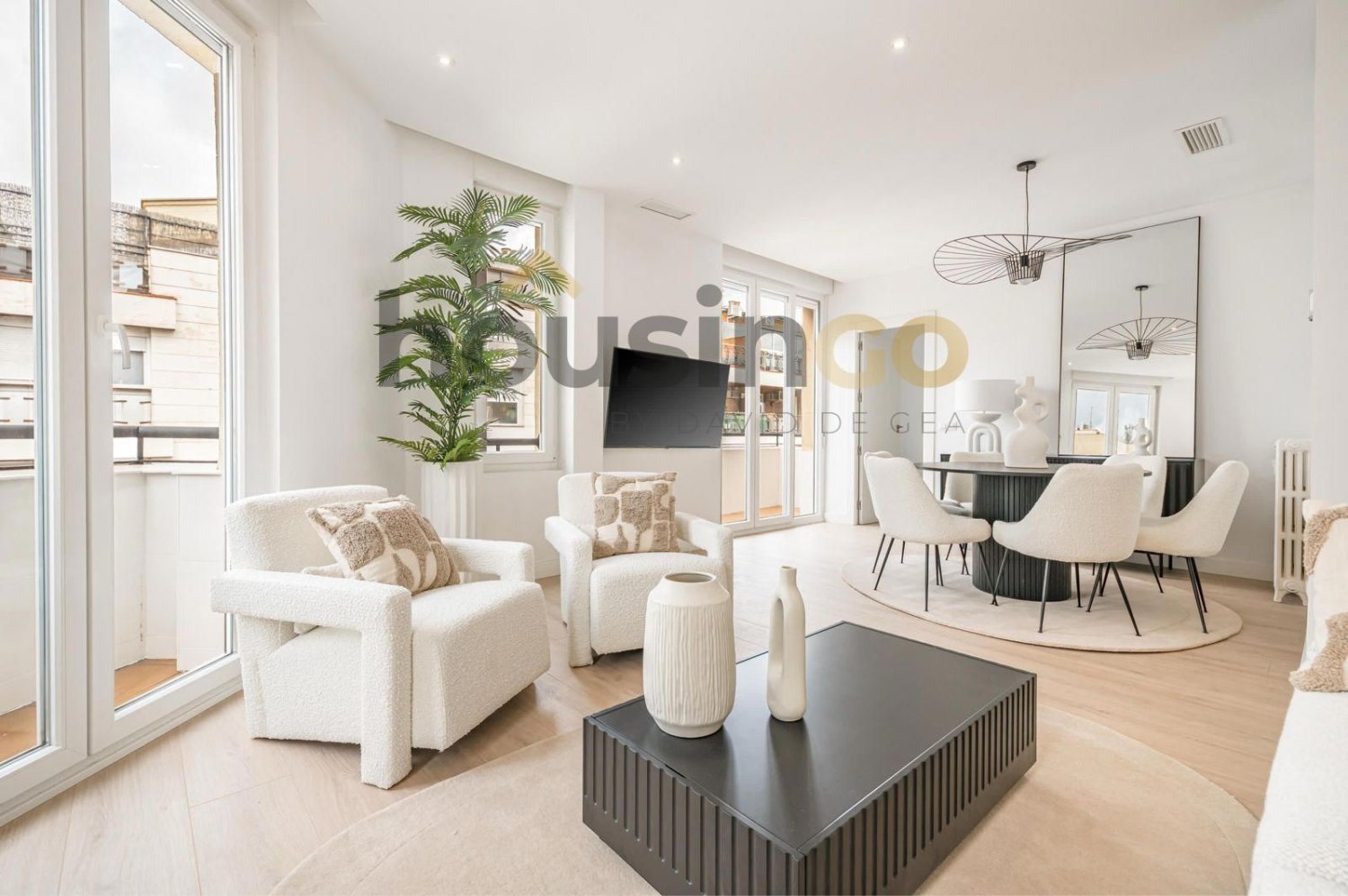 Квартира с 2 спальнями в Мадрид, Испания № 124905