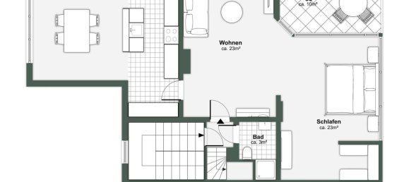 2 chambres Appartement à Dusseldorf, Germany No. 296414 6