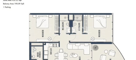 Apartamento T4 em Umm Al Quwain, UAE N.º 108272 18