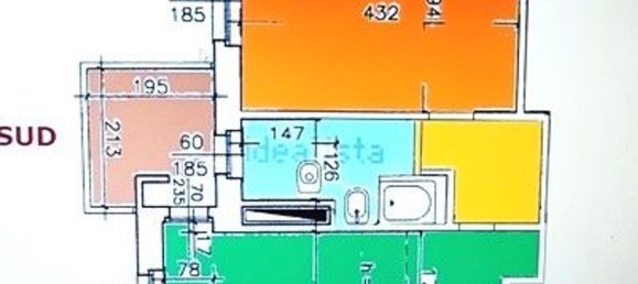 Квартира с 2 комнатами в Колоньо Монцезе, Италия № 3455 12