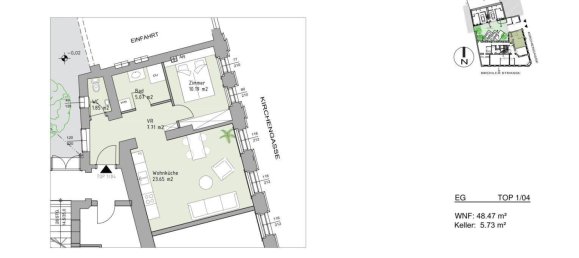 2-salle Appartement à Modling, Austria No. 105676 9