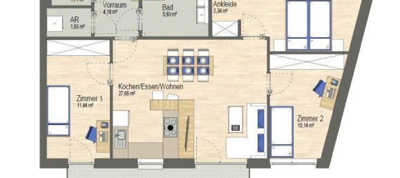 Apartamento T3 em Kalsdorf bei Graz, Austria N.º 209399 12