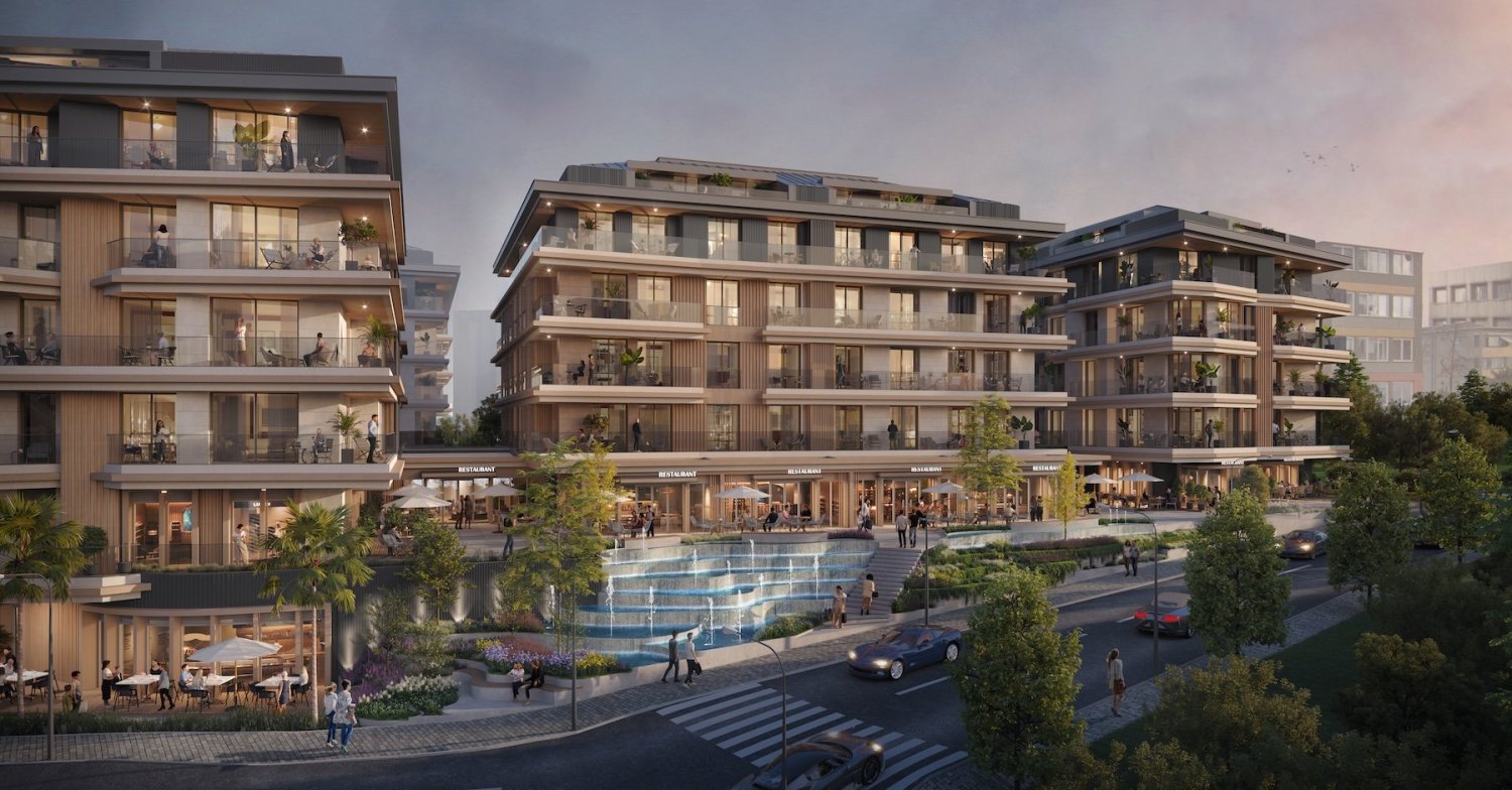 Apartamento 1+1 em Istanbul, Turkey N.º 32344