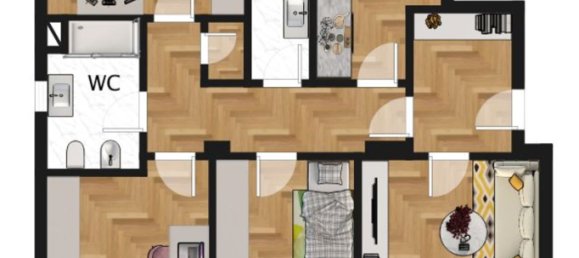 Квартира с 4 комнатами в Милан, Италия № 338165 28