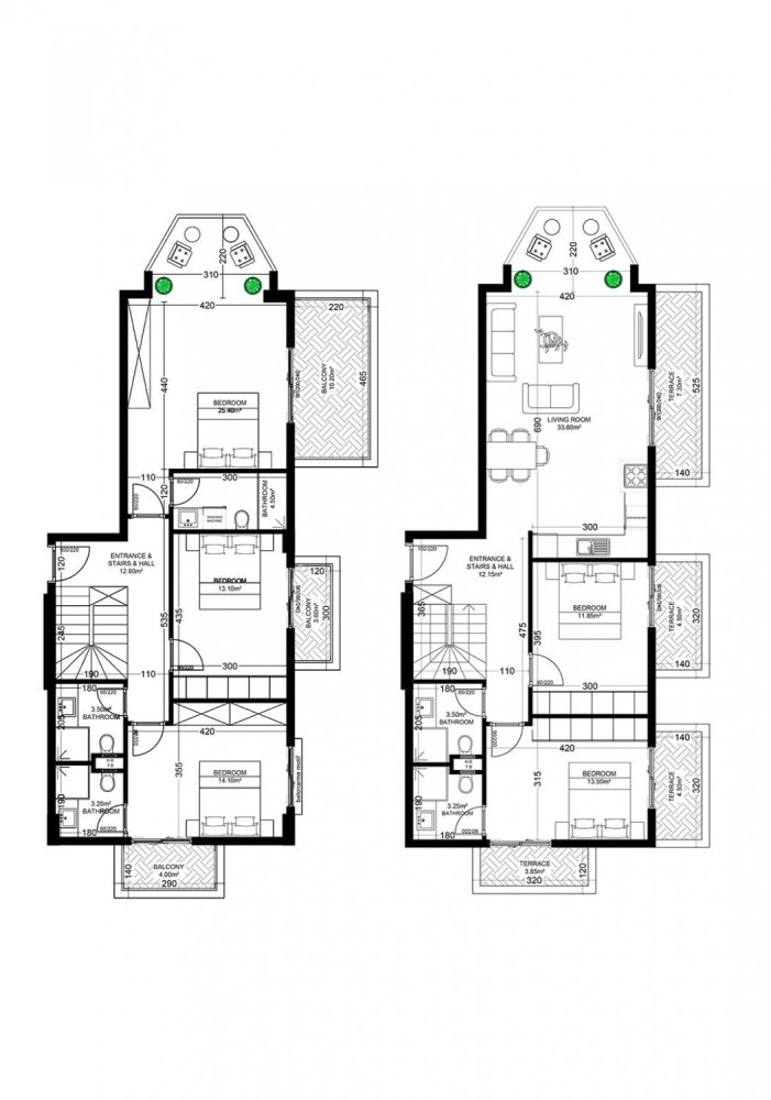 Penthouse 4+1 in Yekta Golden Valley, Oba, Turkey No. 37790 1