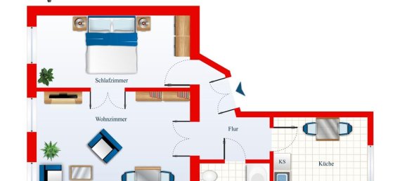 Apartamento de 1 dormitorio en Kreuzberg, Germany No. 327796 13