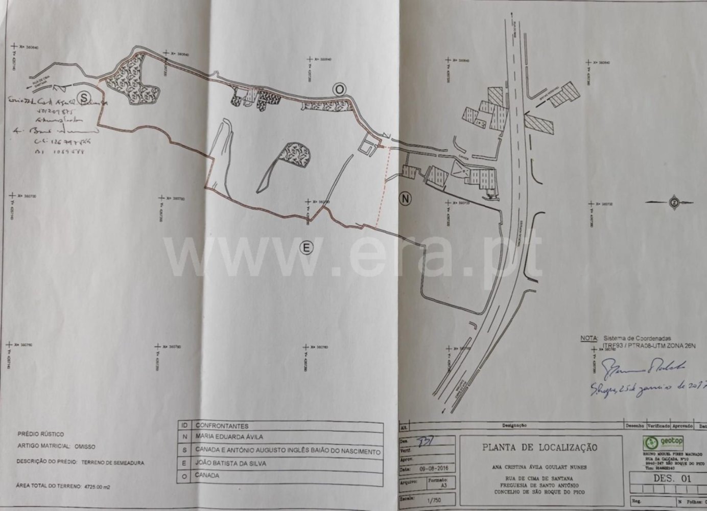  Land in Sao Roque do Pico, Portugal No. 354956