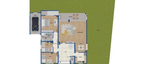 5غرفة بنغالو في Bergstrase, Germany رقم 227544 16