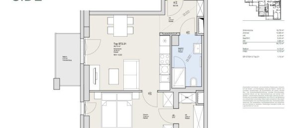 2 rooms Duplex in Dobling, Austria No. 189691 12