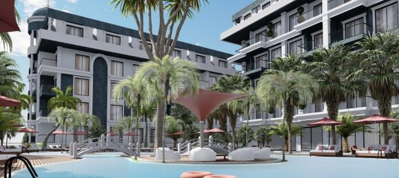 Apartamento de 2 habitaciónes en Oba, Turkey No. 10501 19