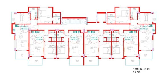 Apartamento de 2 habitaciónes en Oba, Turkey No. 10501 7