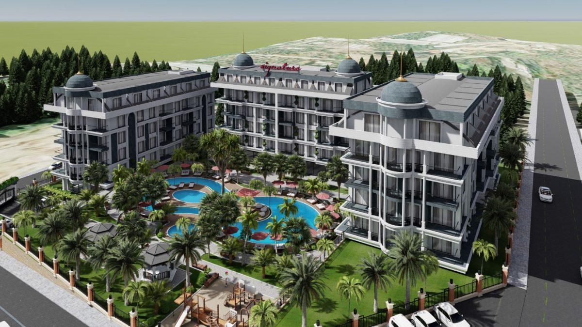 Apartamento de 2 habitaciónes en Oba, Turkey No. 10501