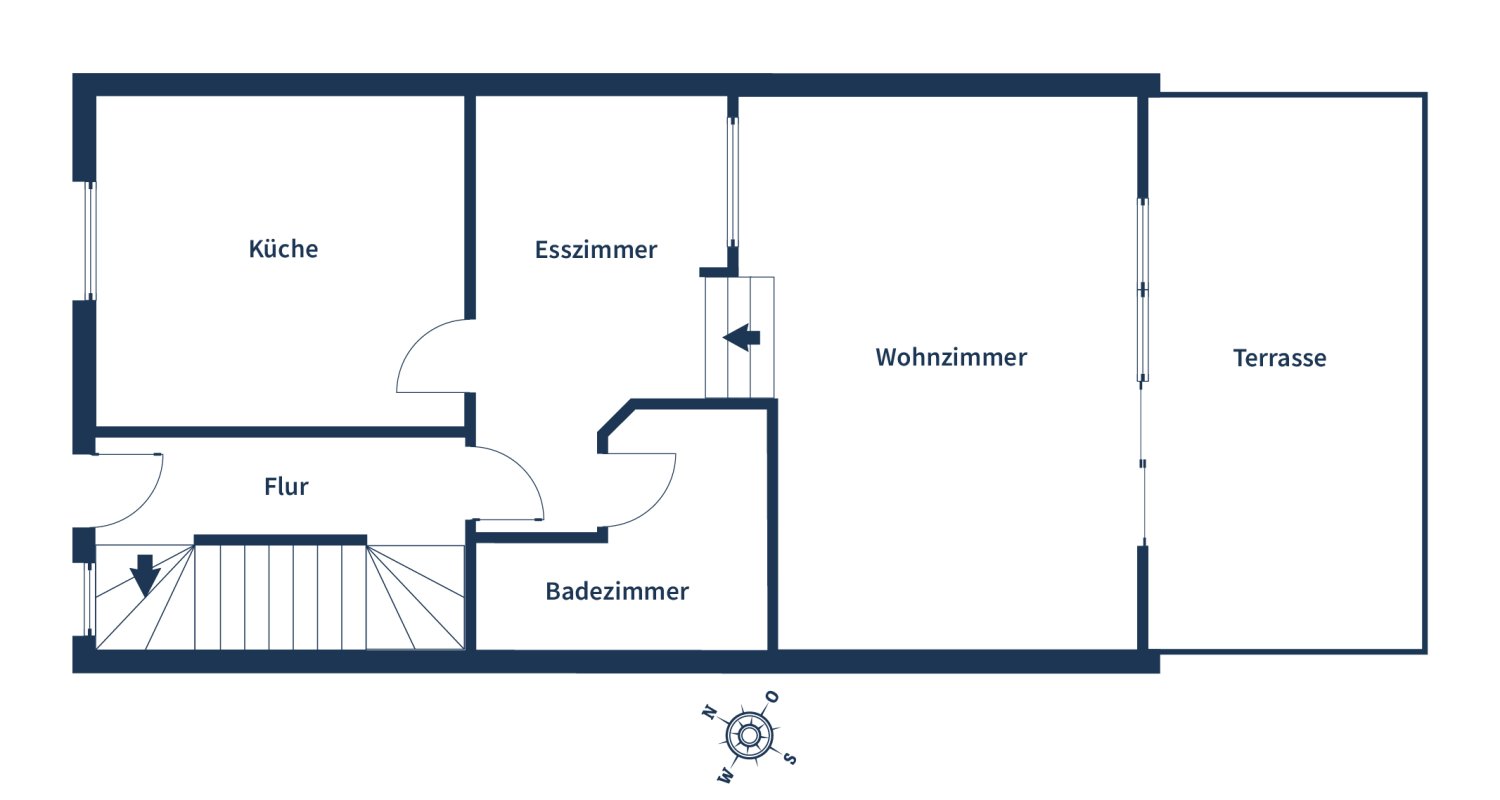 5 rooms Townhouse in Ennepe-Ruhr, Germany No. 214035