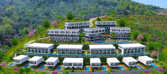 Вилла с 5 комнатами в Аланья, Турция № 18236 11