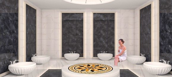 Вилла с 5 комнатами в Аланья, Турция № 18236 8