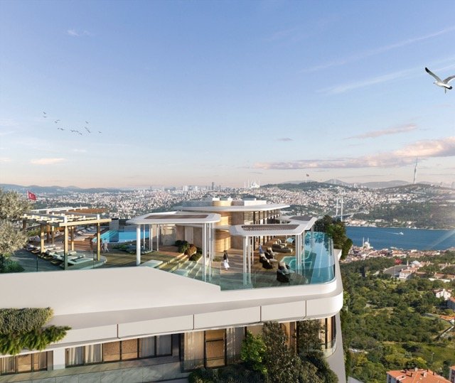 Apartamento 2+1 em Istanbul, Turkey N.º 33877