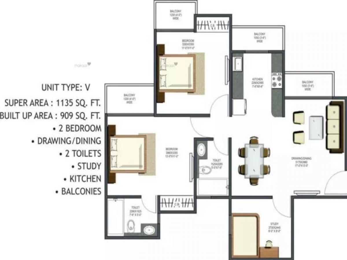 2 chambres Maison à Noida, India No. 48673