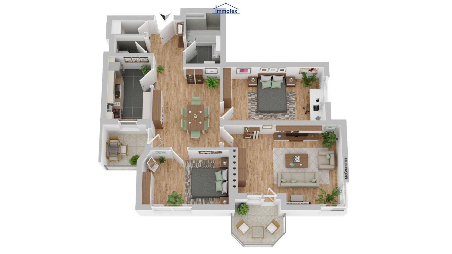 4-Zimmer Wohnung in Wörgl, Austria, Nr. 203546