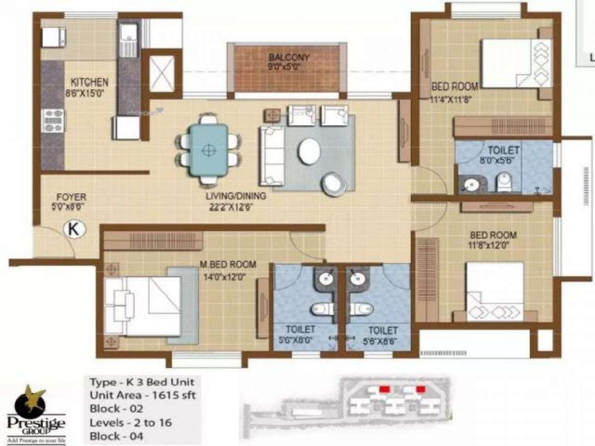 3 bedrooms House in Bangalore, India No. 50750