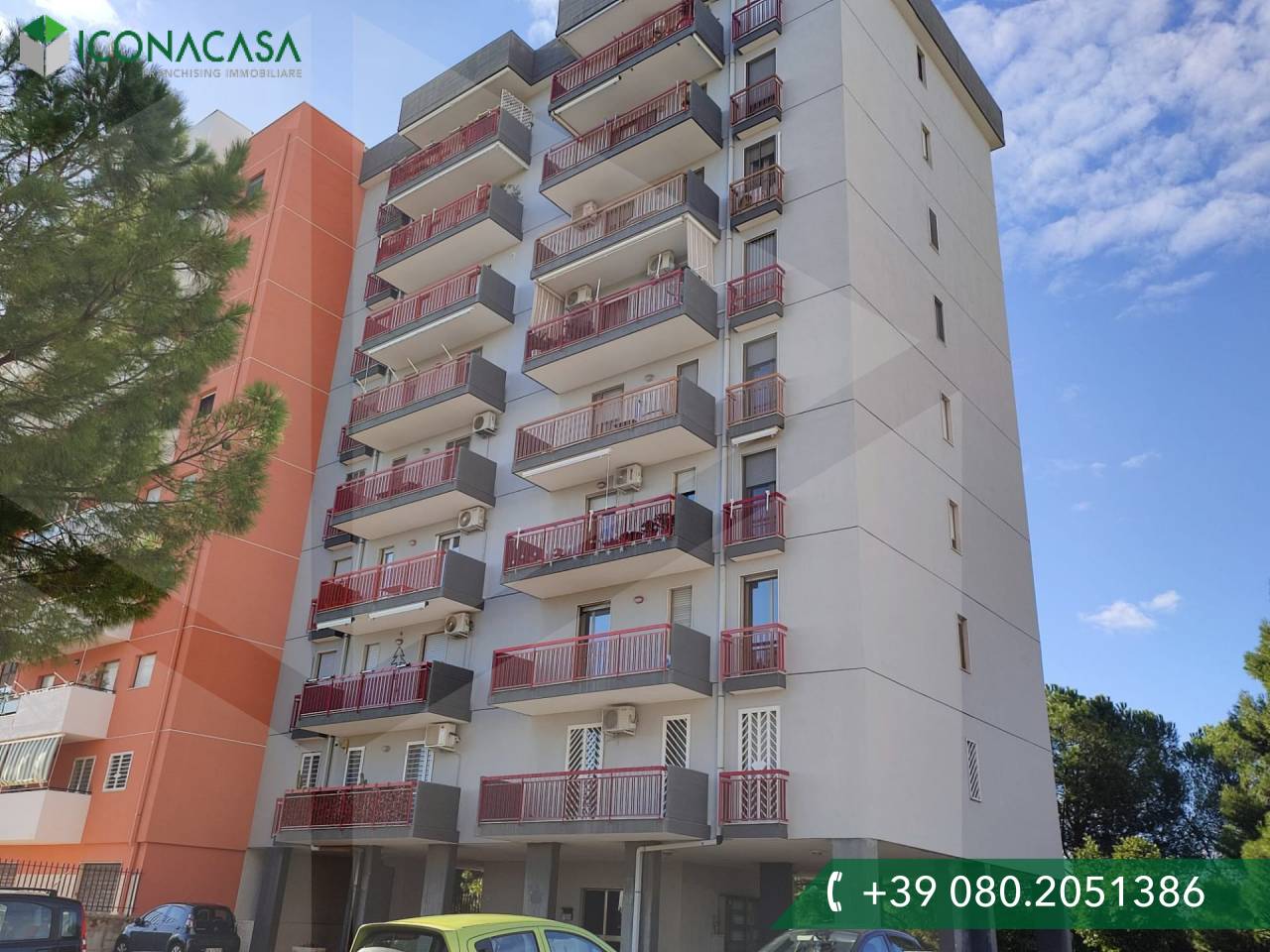 3 rooms Apartment in Bari, Italy No. 18798