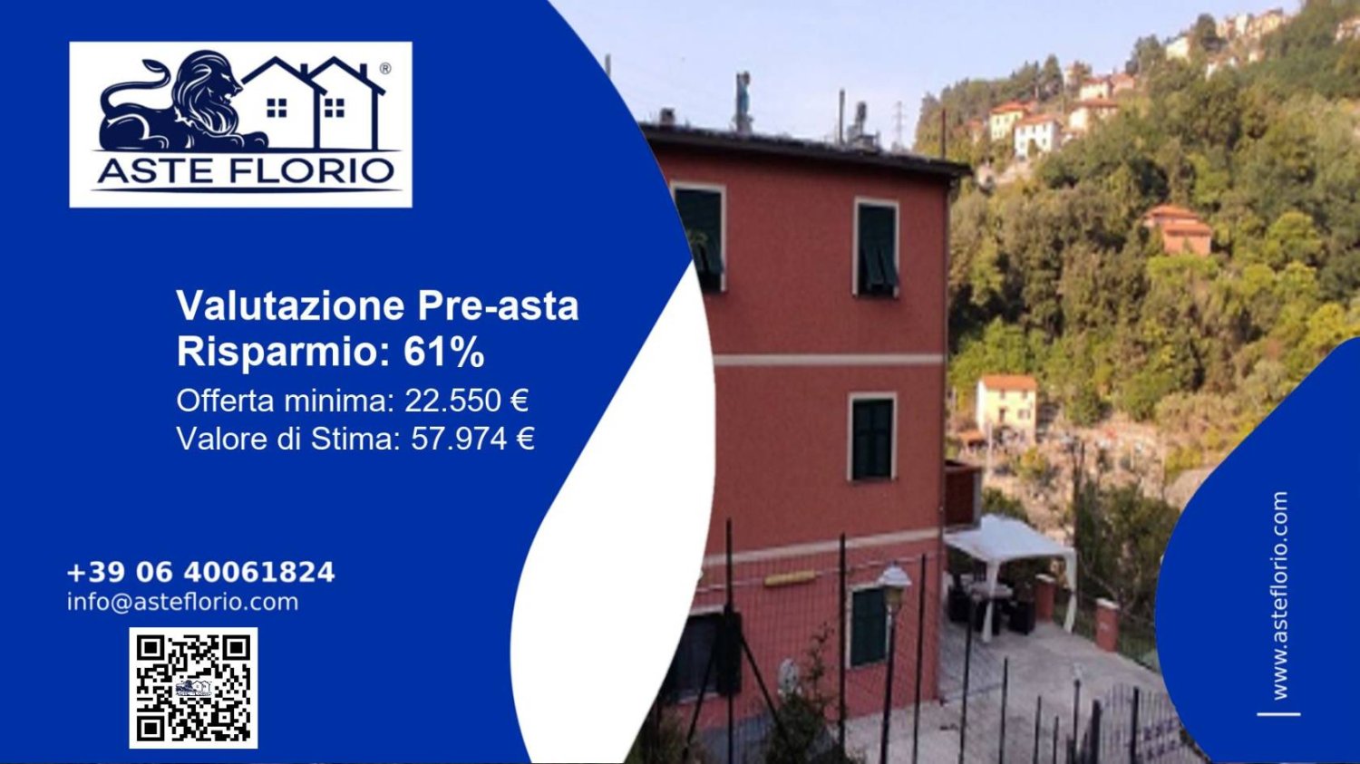 Apartamento T2 em Genoa, Italy N.º 401583