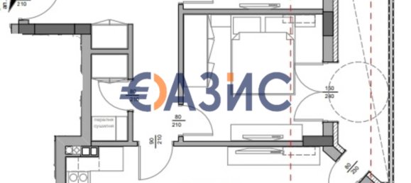 Квартира с 2 спальнями в Несебыр, Болгария № 889 7