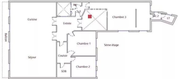 3 chambres Appartement à Paris, France No. 120838 19