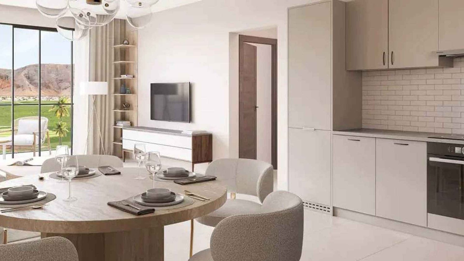 Квартира с 2 спальнями в Solaris Residences,  № 1825