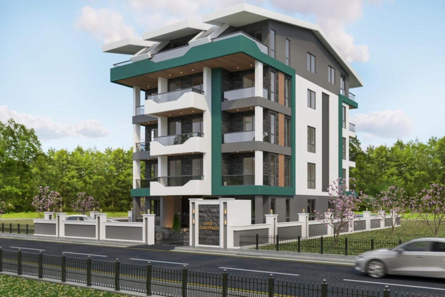 Пентхаус 2+1 в Газипаша, Турция № 22841