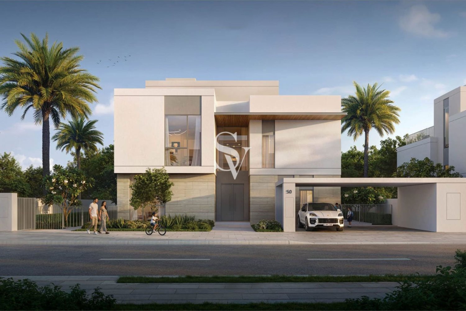 Villa de 4 dormitorios en The Valley, UAE No. 108595
