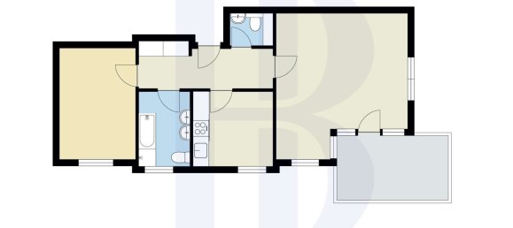 Apartamento T1 em Wiesbaden, Germany N.º 38297 20
