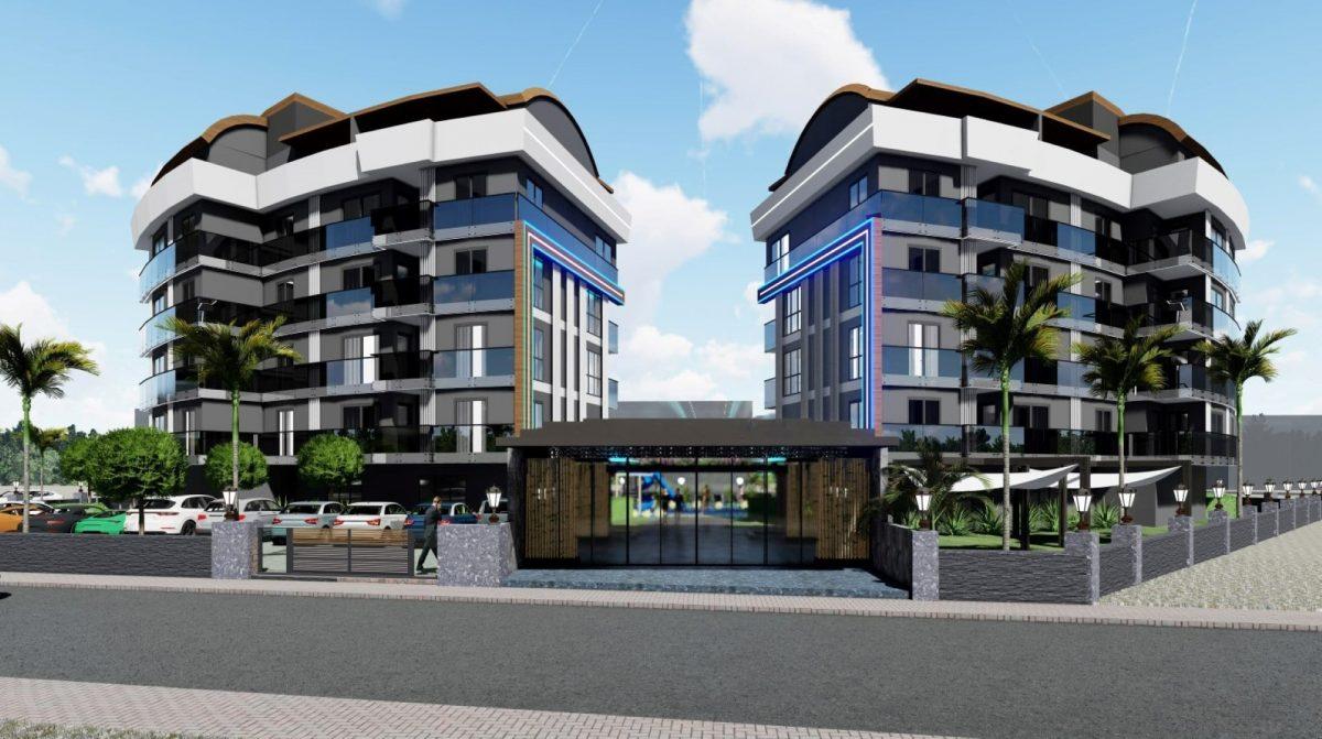 2 rooms Apartment in Oba, Turkey No. 10122