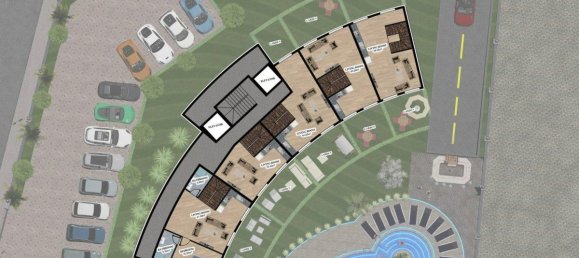 2 rooms Apartment in Oba, Turkey No. 10122 12