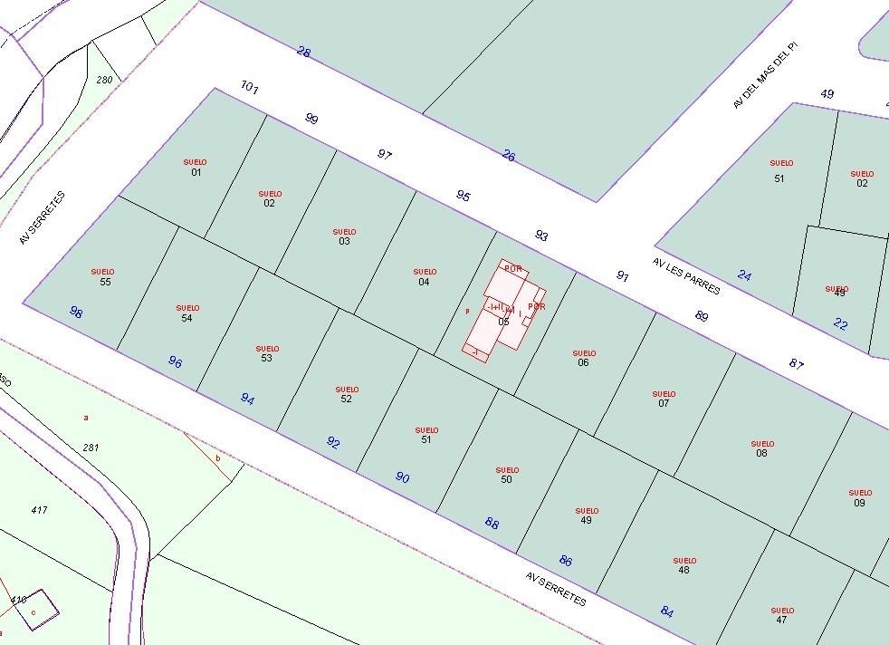 Grundstück in Sant Joan de Moro, Spain 398m², Nr. 169181