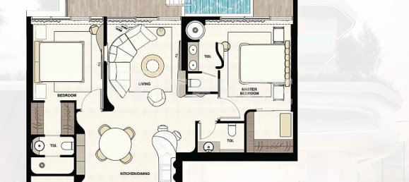 3 dormitorios apartamento en venta en Dubai, UAE № 184906 6