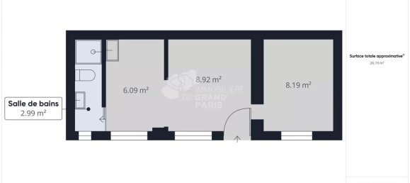 1 chambre Appartement à Alfortville, France No. 171004 2