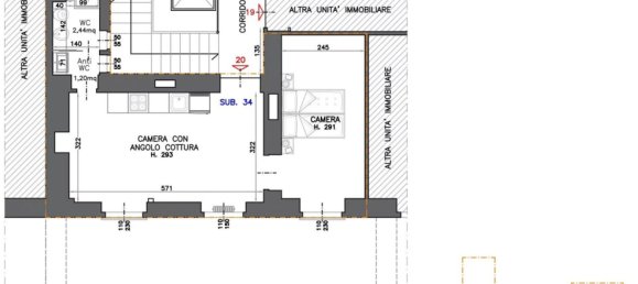 2 rooms Apartment in Turin, Italy No. 306993 31