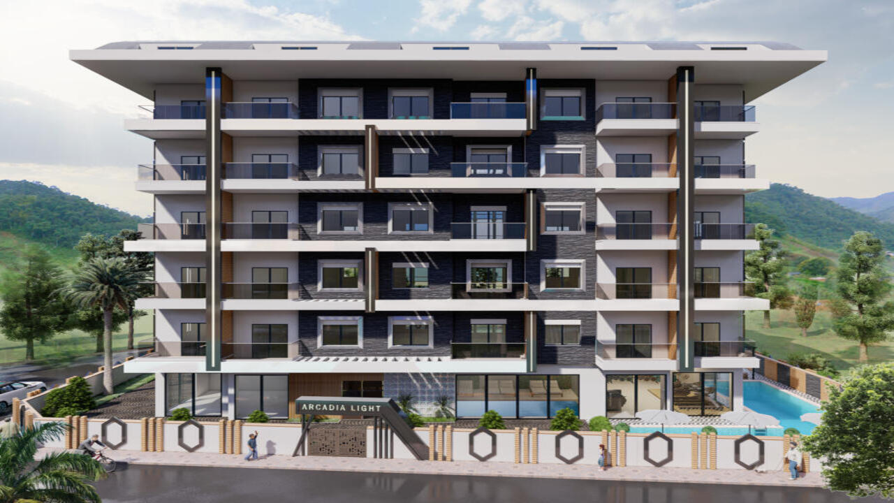 Apartment 1+1 in Arcadia Life, Mahmutlar, Turkey No. 38033