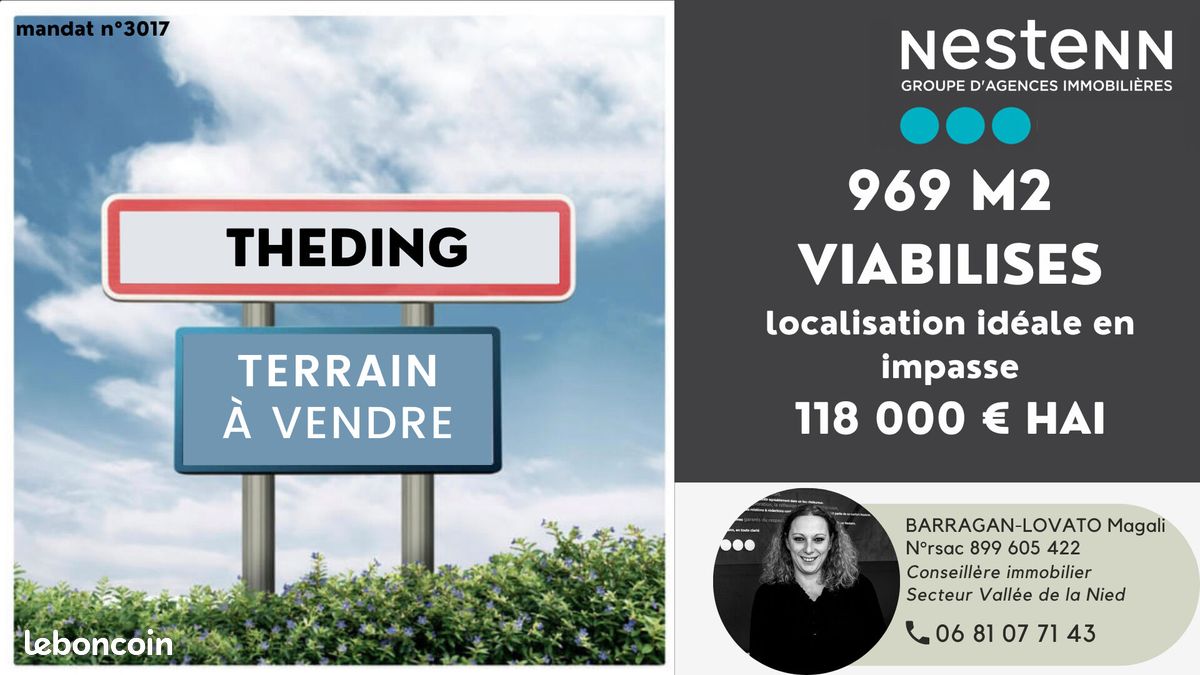 Grundstück in Theding, France 969m², Nr. 229482