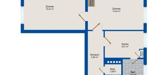 2 rooms Apartment in Ottakring, Austria No. 251091 18